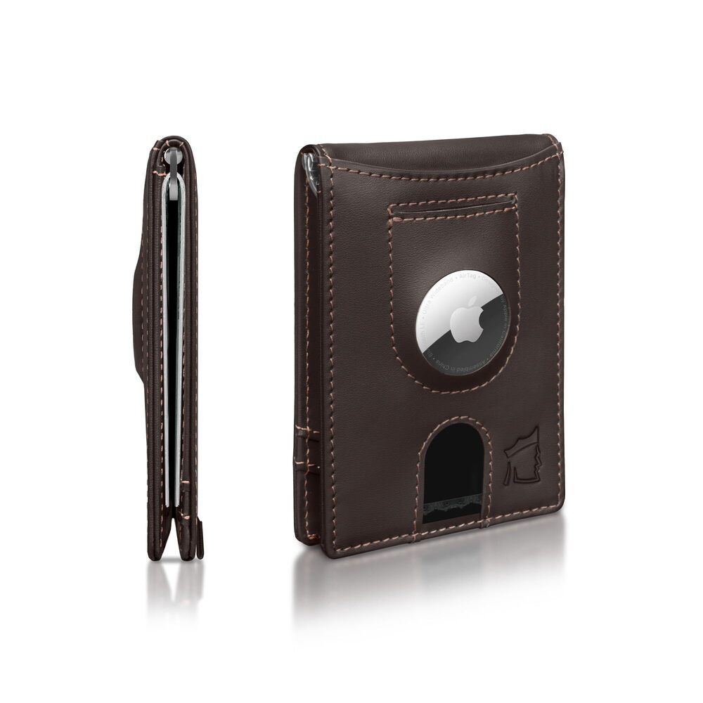 4562 Trace Airtag Wallet - Smart Rfid Blocking Leather Wallet With Airtag